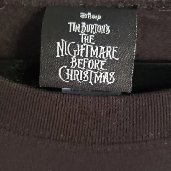 Disney Sweatshirt Junior L Nightmare Before Christmas Jack Moon Phases Halloween - Picture 7 of 9